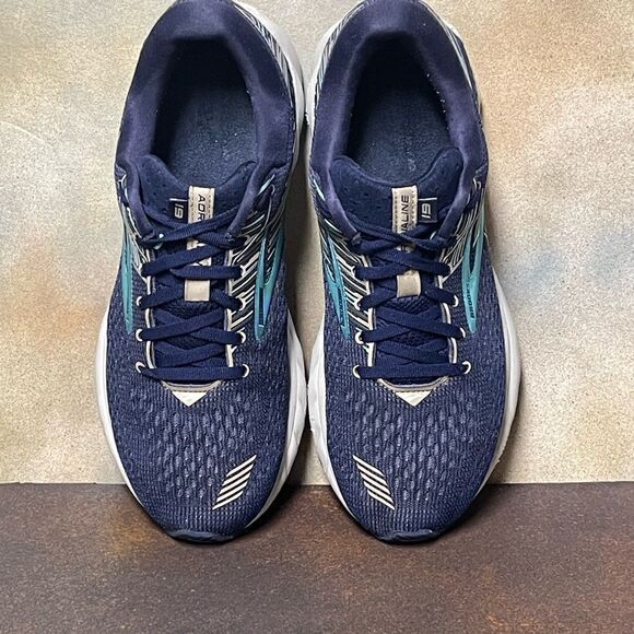 Brooks Adrenaline GTS 19 1202841B450 Blue Women’s Running Shoes Size 10.5B - Picture 10 of 16